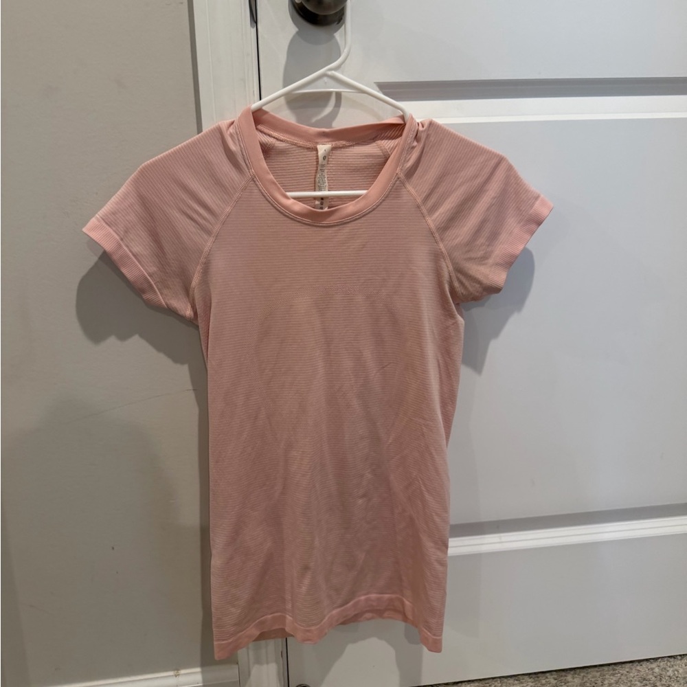 Lululemon Swiftly Tee- Light Pink